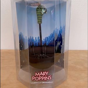 Disney Mary Poppins magical umbrella peacock umbrella ornament. Brand new!